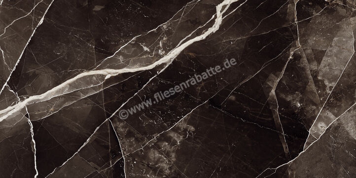 Marazzi Allmarble Calacatta Black 75x150 cm Bodenfliese / Wandfliese Matt Eben Naturale MEKT | 323099
