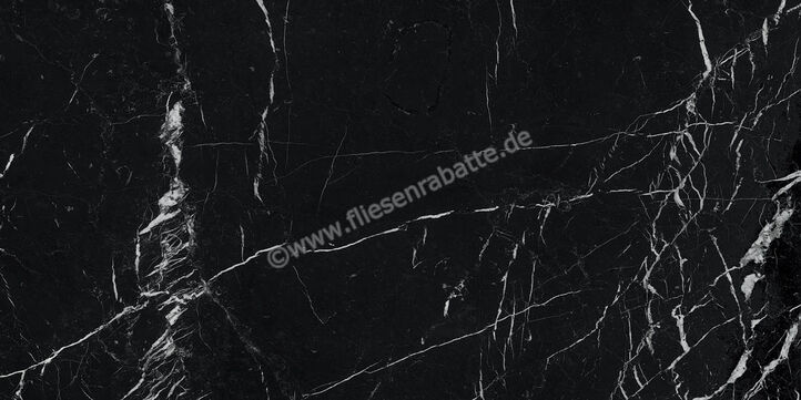 Marazzi Allmarble Elegant Black 60x120 cm Bodenfliese / Wandfliese Matt Eben Naturale M39S | 323552