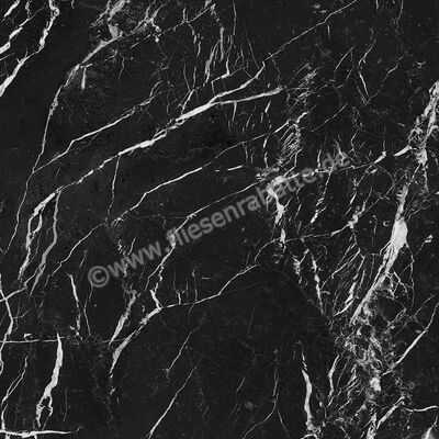 Marazzi Allmarble Elegant Black 75x75 cm Bodenfliese / Wandfliese Glänzend Eben Lux M4F7 | 323762