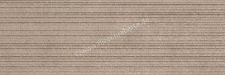 Marazzi Stone_Art Moka 40x120 cm Wandfliese Struttura Woodcut 3D Matt Strukturiert M01C | 32486