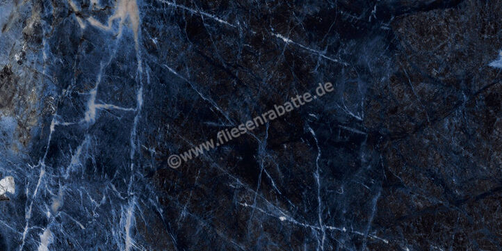Marazzi Allmarble Sodalite Blu 30x60 cm Bodenfliese / Wandfliese Glänzend Eben Lux M9MS | 328481