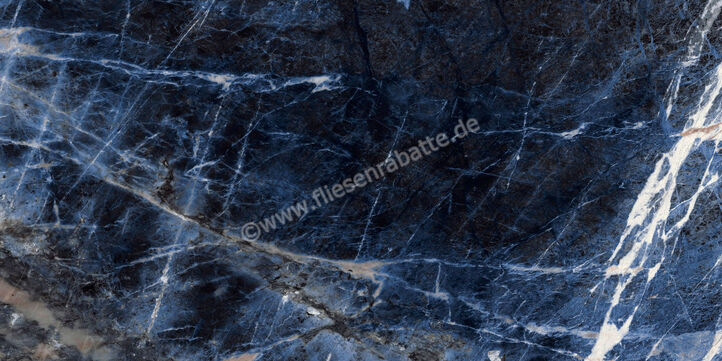 Marazzi Allmarble Sodalite Blu 60x120 cm Bodenfliese / Wandfliese Glänzend Eben Lux M9M8 | 328505