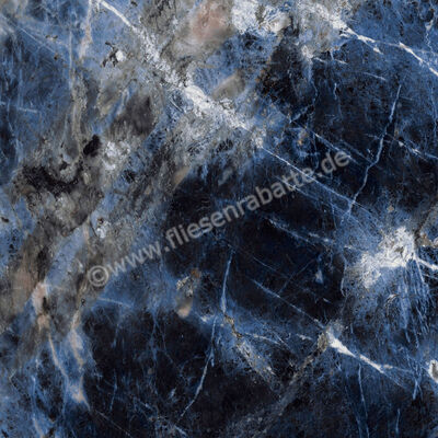 Marazzi Allmarble Sodalite Blu 60x60 cm Bodenfliese / Wandfliese Glänzend Eben Lux M9MH | 328541