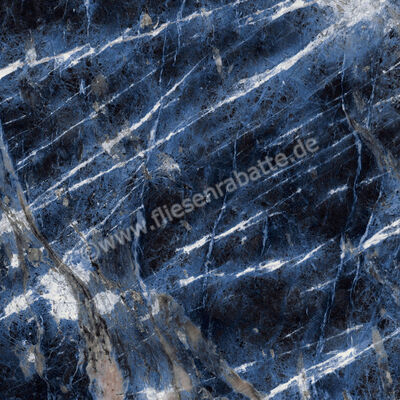 Marazzi Allmarble Sodalite Blu 75x75 cm Bodenfliese / Wandfliese Glänzend Eben Lux M9M6 | 328586
