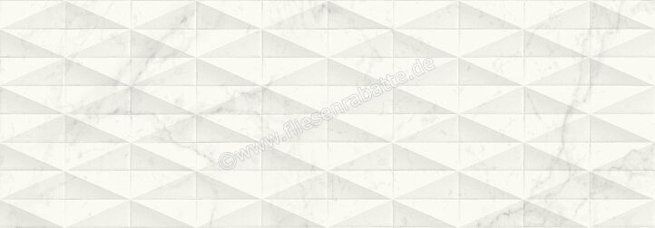 Marazzi Allmarble Wall Altissimo 40x120 cm Wandfliese Struttura Pavé 3D Matt Strukturiert Satin M6TF | 329315