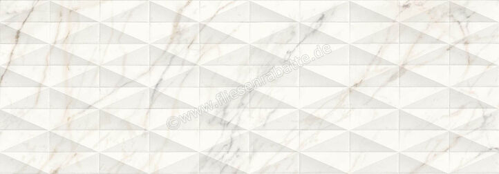 Marazzi Allmarble Wall Golden White 40x120 cm Wandfliese Struttura Pavé 3D Matt Strukturiert M6TK | 329426