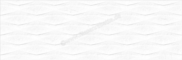 Keraben Mood Oceanic Blanco 30x90 cm Wandfliese Matt Strukturiert Naturale KP7PG030 | 33543