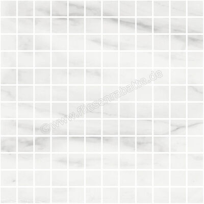 Marazzi MarblePlay White 30x30 cm Mosaik Glänzend Eben Lux M4PP | 337118