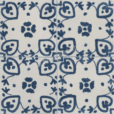  Marazzi Memoria Blu Tappeto 2 15x15 cm Bodenfliese / Wandfliese Glänzend Eben Lux MANH | 337715