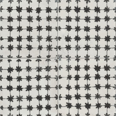  Marazzi Memoria Nero Tappeto 1 15x15 cm Bodenfliese / Wandfliese Glänzend Eben Lux MANM | 337733