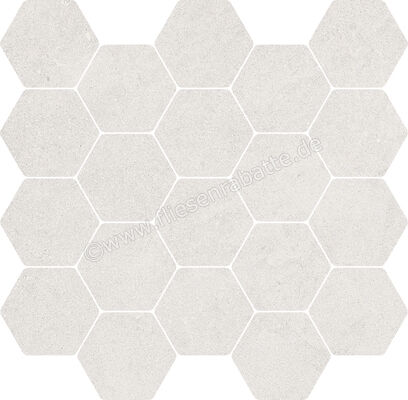 Marazzi Naturalia Bianco 30.3x30.3 cm Mosaik Matt Strukturiert Naturale MF2E | 338764