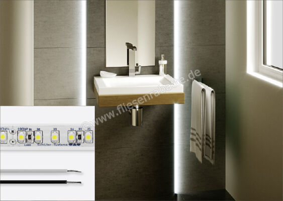  Schlüter Systems LIPROTEC-ES LED-Streifen, 24 V, DC IP67 - L=1 m neutralweiß L&auml;nge: 1 m LTES21/100 | 339091