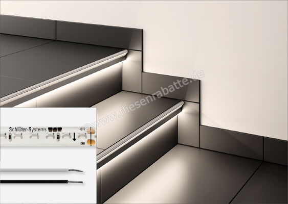  Schlüter Systems LIPROTEC-ES LED-Streifen, 24 V, DC IP65 - L=4 m warmweiß Länge: 4 m LTES51/400 | 339103