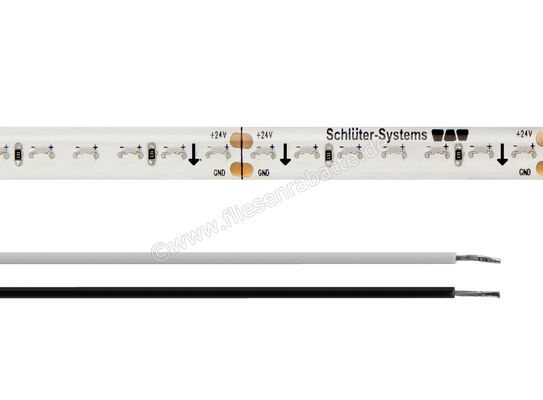  Schlüter Systems LIPROTEC-ES LED-Streifen, 24 V, DC IP65 - L=2,5 m warmweiß Länge: 2,5 m LTES51 | 339106