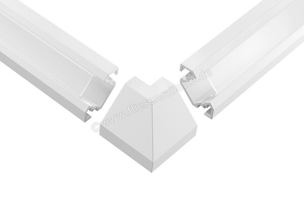 Schlüter Systems LIPROTEC-LLE Außenecke 90° ABS brillantweiß matt Höhe: 16 mm E/LTLLE/MBW | 339160