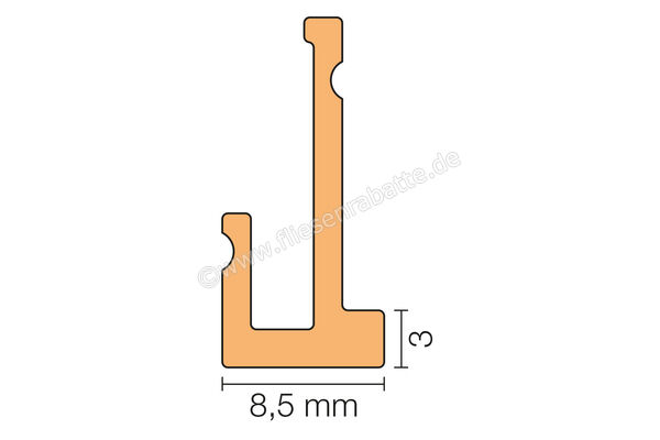 Schlüter Systems LIPROTEC-PBD Streuscheibe, indirekte + direkte Beleuchtung L=1 m Länge: 1 m LTPBD/100 | 339268