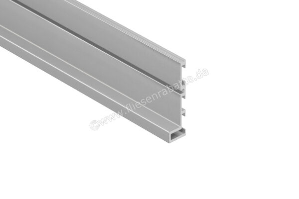 Schlüter Systems LIPROTEC-D Profil Aufnahmeprofil für Dekor-Materialien H=7,5 mm Aluminium Alu natur matt eloxiert Höhe: 7,5 mm Länge: 2,5 m LTD75AE | 339925