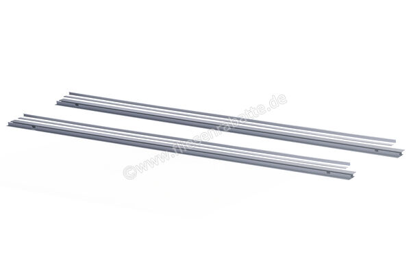 Schlüter Systems LIPROTEC-WSK 2500 Profil-Set Aluminium Alu natur matt eloxiert Höhe: 20 mm Länge: 2,5 m WS20K1S2AE | 340006
