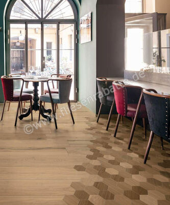  Marazzi Treverklife Honey Cherry Walnut Mosaico Mix 35.5x35.9 cm Bodenfliese / Wandfliese Matt Strukturiert Naturale M0KP | 341455