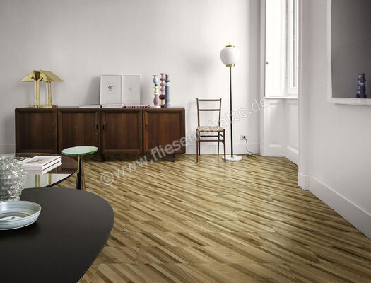  Marazzi Treverklife Honey Cherry Walnut Industrial Mix 20x120 cm Bodenfliese / Wandfliese Dekor Matt Strukturiert Naturale M0X5 | 341476