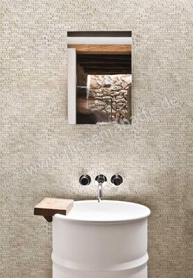 Marazzi Memento Canvas 30x30 cm Mosaik Spaccatella Matt Strukturiert Naturale M00J | 343417