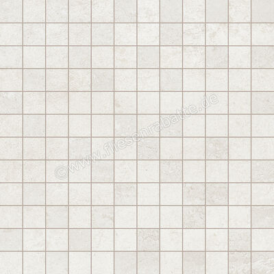 Marazzi Plaza White 30x30 cm Mosaik Matt Strukturiert Naturale M9EP | 343741