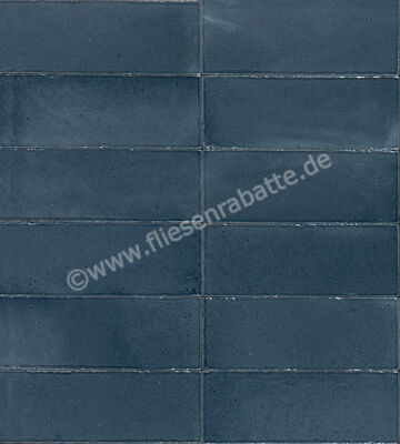 Marazzi Rice Blu 7.5x20 cm Bodenfliese / Wandfliese Glänzend Eben Lux M969 | 343990