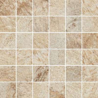 Marazzi Rocking Beige 30x30 cm Mosaik Matt Strukturiert Naturale M1HJ | 344236