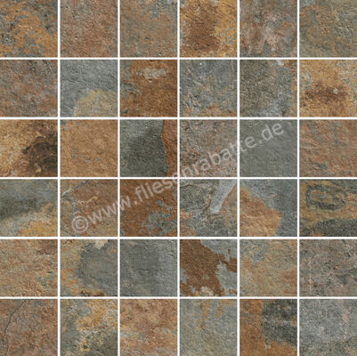 Marazzi Rocking Multicolor 30x30 cm Mosaik Matt Strukturiert Naturale M1HL | 344242