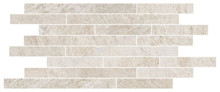 Marazzi Rocking White 22x55 cm Mosaik Matt Strukturiert Naturale M1HP | 344251