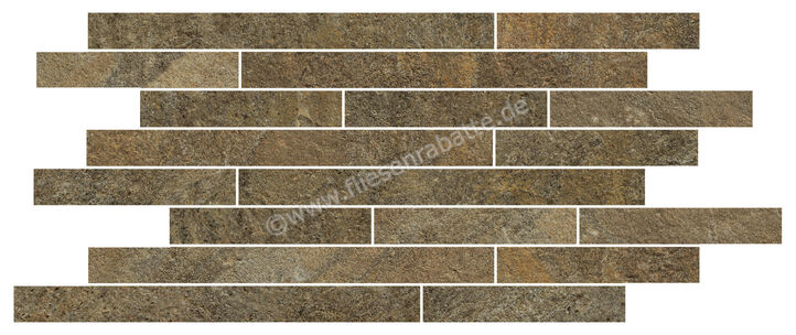 Marazzi Rocking Tobacco 22x55 cm Mosaik Matt Strukturiert Naturale M1HR | 344257