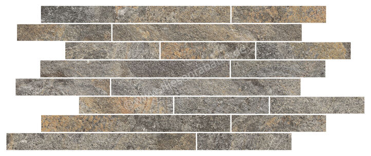 Marazzi Rocking Grey 22x55 cm Mosaik Matt Strukturiert Naturale M1HT | 344263