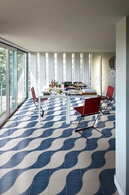  Marazzi Scenario Blu Tappeto 2B 20x20 cm Bodenfliese / Wandfliese Matt Eben Naturale M8RE | 344437