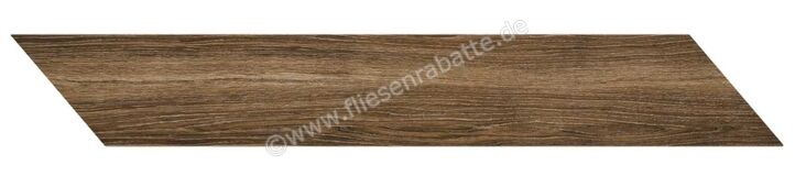  Marazzi Treverkmust Brown Selection 73.2x11.8 cm Bodenfliese / Wandfliese Chevron Matt Strukturiert Naturale M0CH | 346081