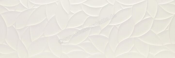  Marazzi Essenziale White Struttura Flora 40x120 cm Wandfliese Seidenmatt Strukturiert Satinato MMFP | 346327