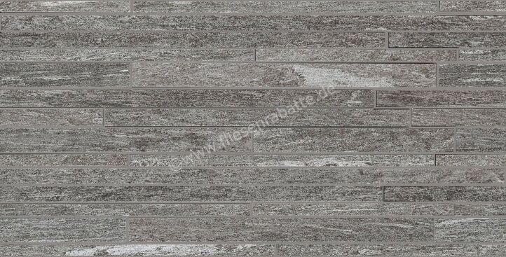Marazzi Mystone Pietra di Vals Antracite 30x60 cm Mosaik Matt Strukturiert Naturale MLWT | 347002