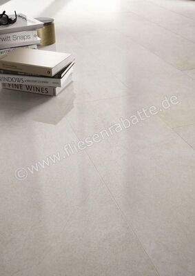 Marazzi Mystone Kashmir Bianco 60x120 cm Bodenfliese / Wandfliese Anpoliert Eben Lux MM0K | 347518