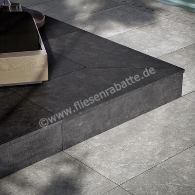 Marazzi Mystone Bluestone20 Antracite 50x100x2 cm Terrassenplatte Matt Strukturiert Naturale MMXL | 348031