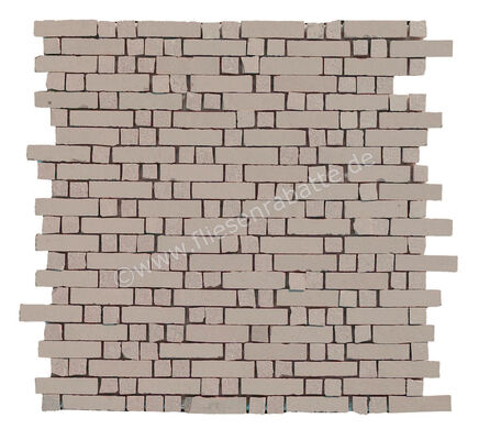 Marazzi Memento Canvas 30x30 cm Mosaik Spaccatella Matt Strukturiert Naturale M00J | 348921