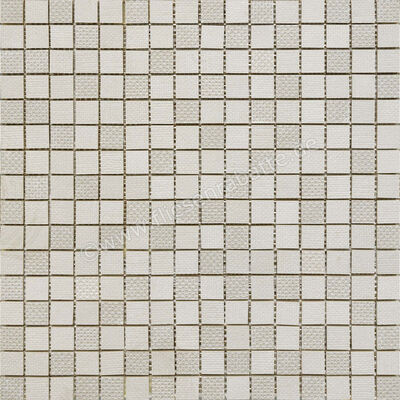 Marazzi Fabric Hemp 40x40 cm Mosaik Matt Eben Naturale MPDH | 353853
