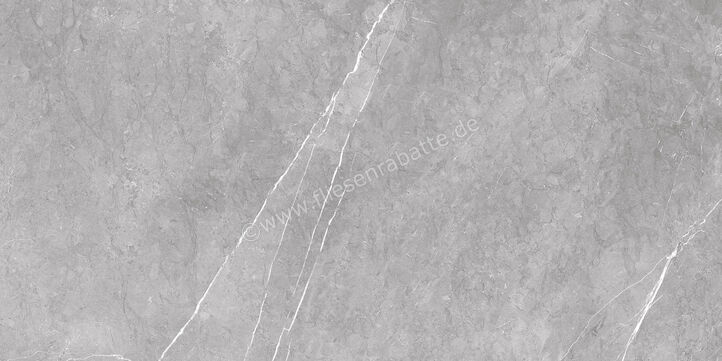 Keraben Inari Gris 45x90 cm Bodenfliese / Wandfliese Glänzend Strukturiert Lappato GVB6P002 | 355245