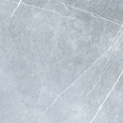 Keraben Inari Gris 75x75 cm Bodenfliese / Wandfliese Glänzend Eben Lappato GVB0R002 | 355464