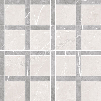 Keraben Inari Perla 30x30 cm Mosaik Board Matt Eben Soft GVB04022 | 355815