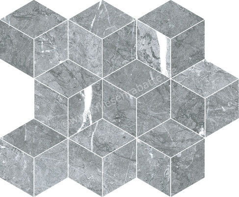 Keraben Inari Marengo 26x30 cm Mosaik Cube Matt Strukturiert Naturale GVB5W030 | 355839