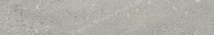 Agrob Buchtal Nova Mittelgrau 10x60 cm Bodenfliese / Wandfliese HT-Veredelung 431819H | 36904