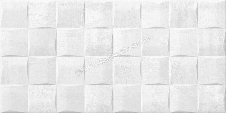 Keraben Barrington White 25x50 cm Wandfliese Art Matt Strukturiert Naturale KUYTP040 | 370154