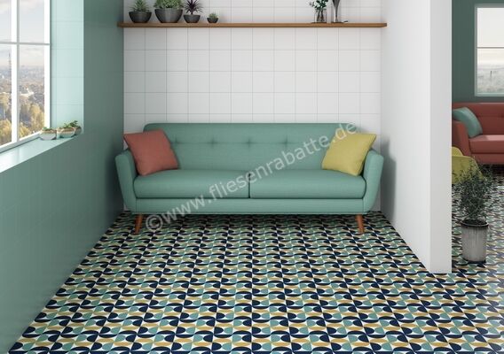  Dune Ceramica Micro White 20x20 cm Bodenfliese / Wandfliese NP Matt Eben Naturale 187816N1 | 372156