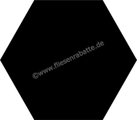 Dune Ceramica Black&White Black 21.5x25 cm Bodenfliese / Wandfliese Eben Naturale 188001 | 372174