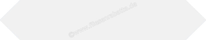 Dune Ceramica Black&White White 6.5x33 cm Wandfliese Losanga Eben Glossy 188234 | 372186