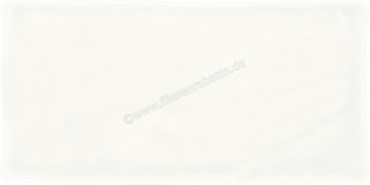 Dune Ceramica Atelier White 7.5x15 cm Wandfliese Glänzend Strukturiert Glossy 226654 | 372945
